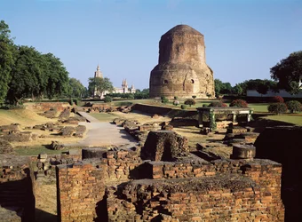 Der Dhamekh Stupa, ca. 500 n. Chr.
